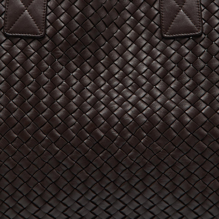 Bottega veneta Brown Intrecciato Leather Limited Edition 337/500 Cabat Tote