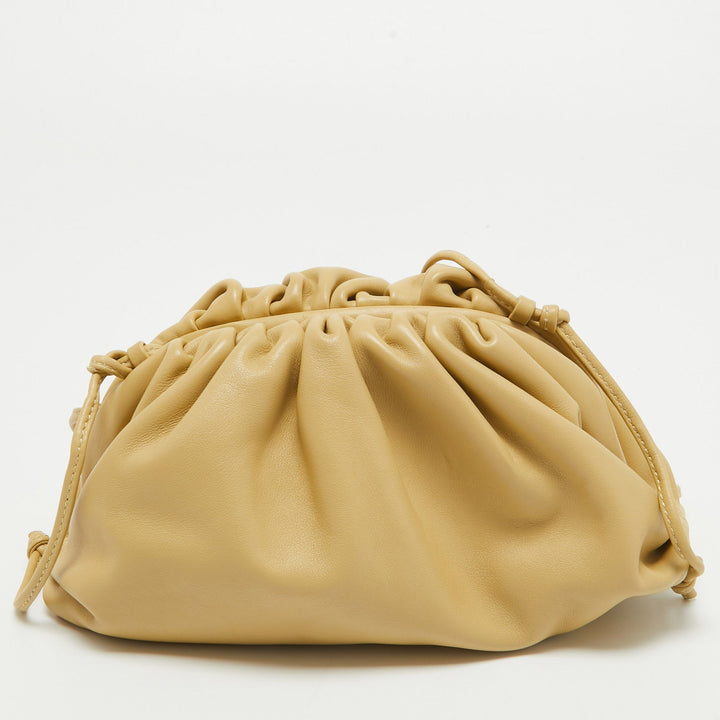 Bottega veneta Porridge Leather Mini The Pouch Bag