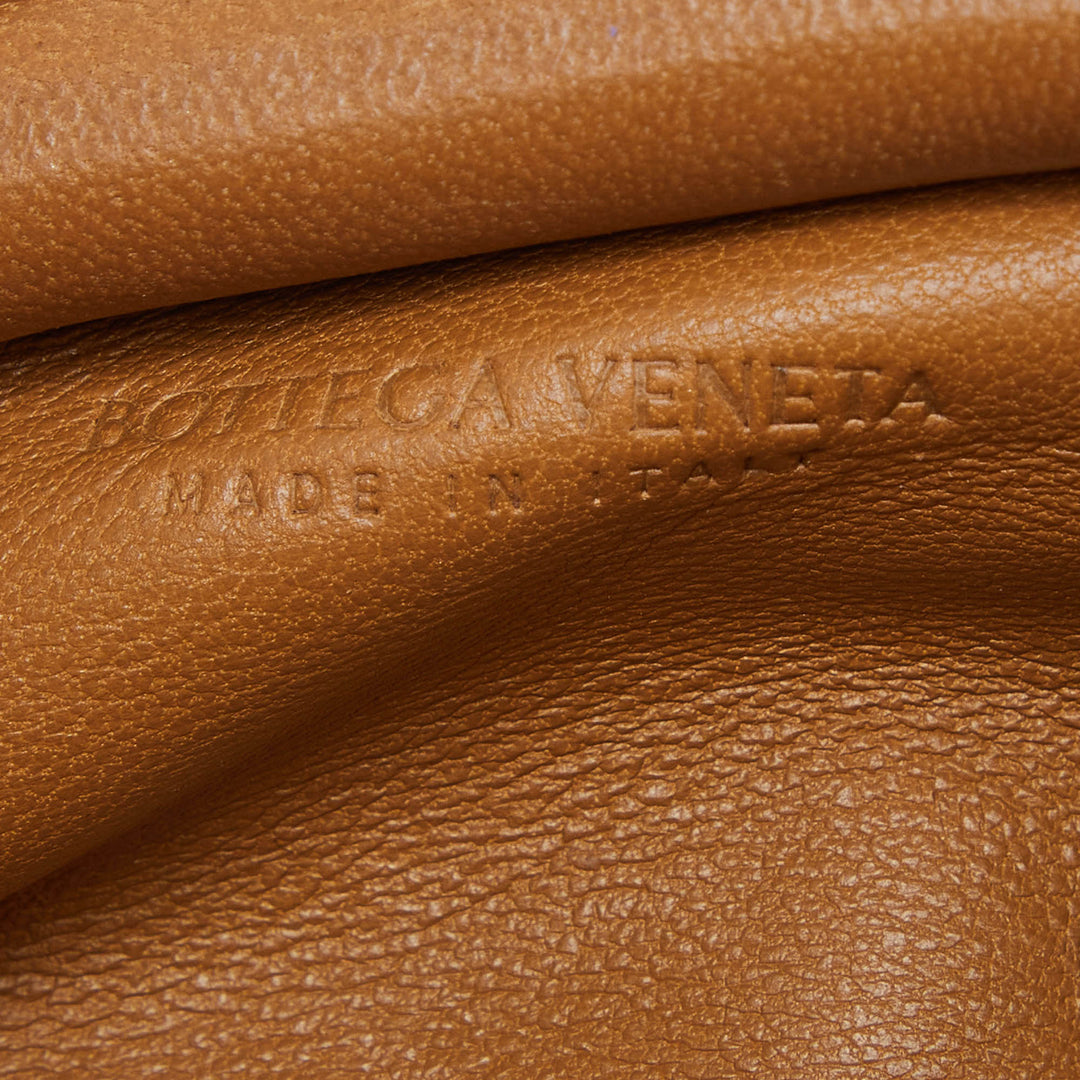 Bottega veneta Brown Leather The Pouch Coin Purse