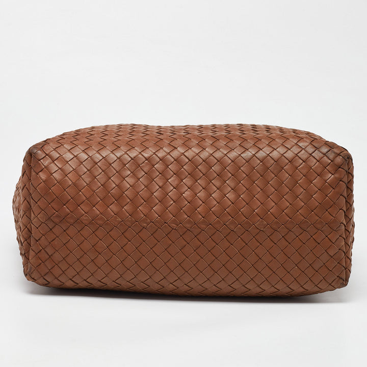 Bottega veneta Brown Intrecciato Leather A-Shape Tote
