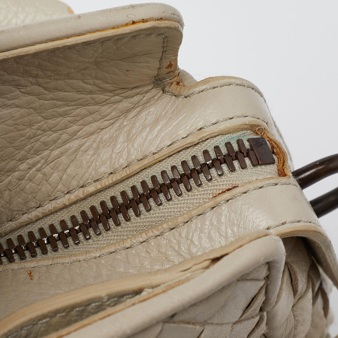 Bottega veneta Cream Intrecciato Leather Limited Edition 055/100 Tote