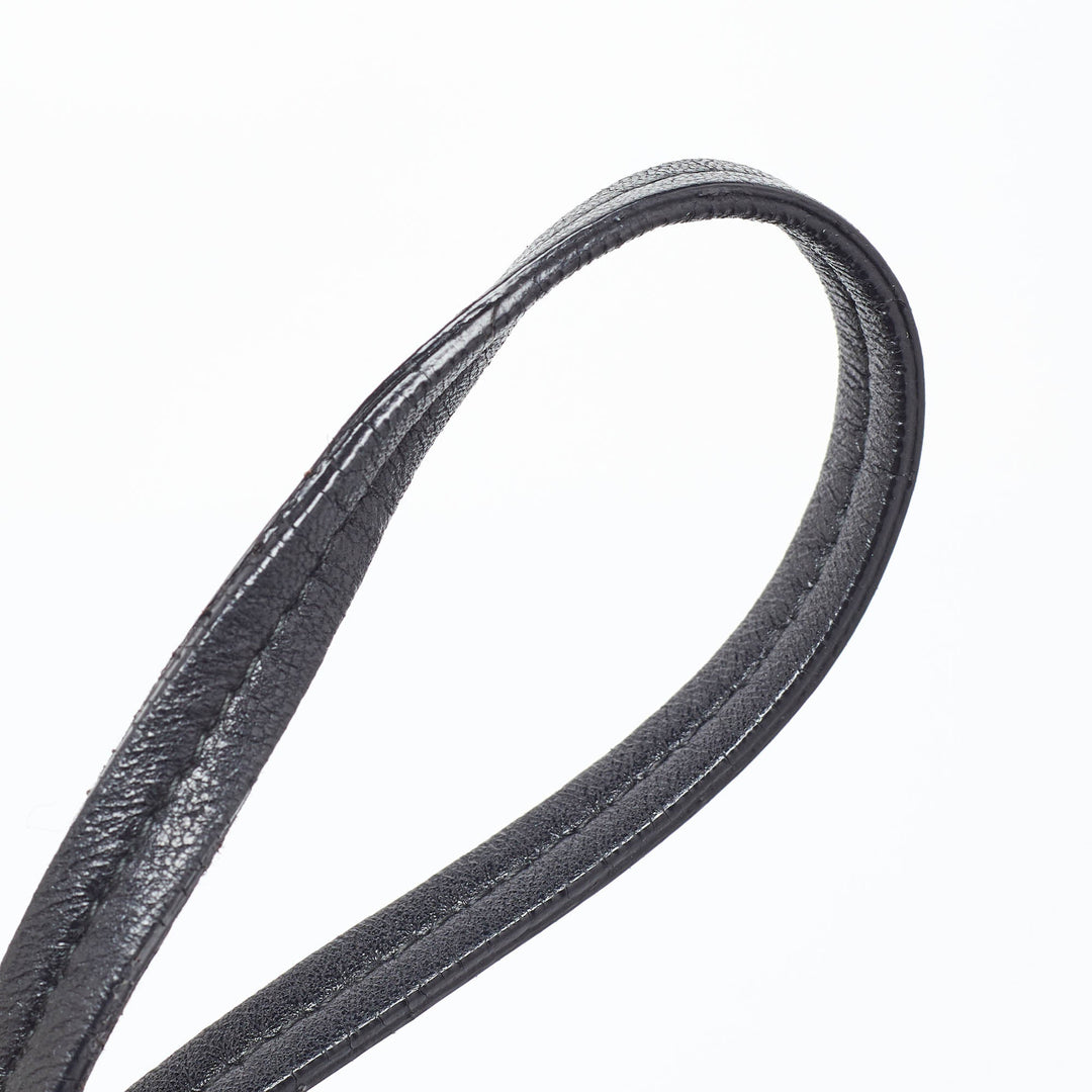 Bottega veneta Black Intrecciato Leather Nodini Double Zip Crossbody Bag