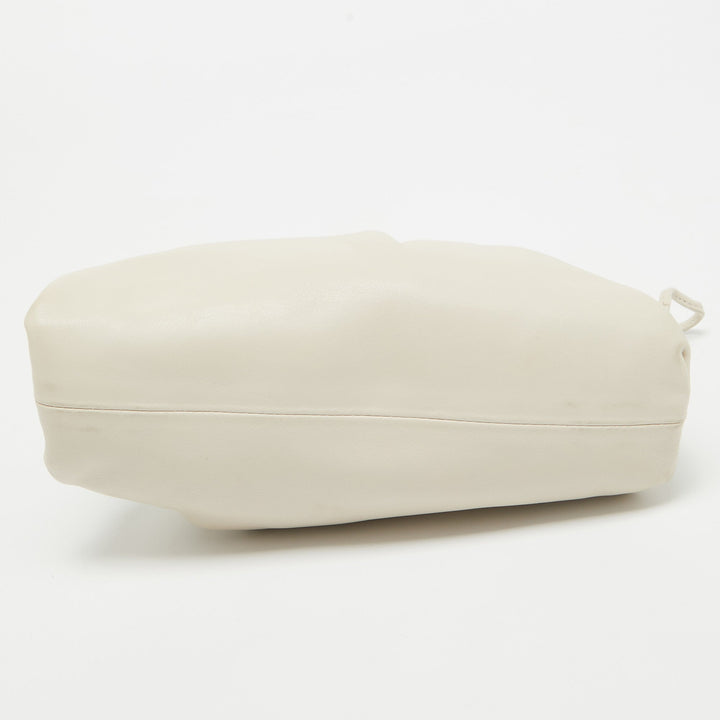 Bottega veneta Off White Leather Mini The Pouch Bag