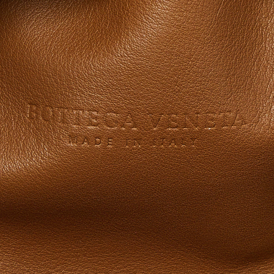 Bottega veneta Brown Leather The Pouch Clutch