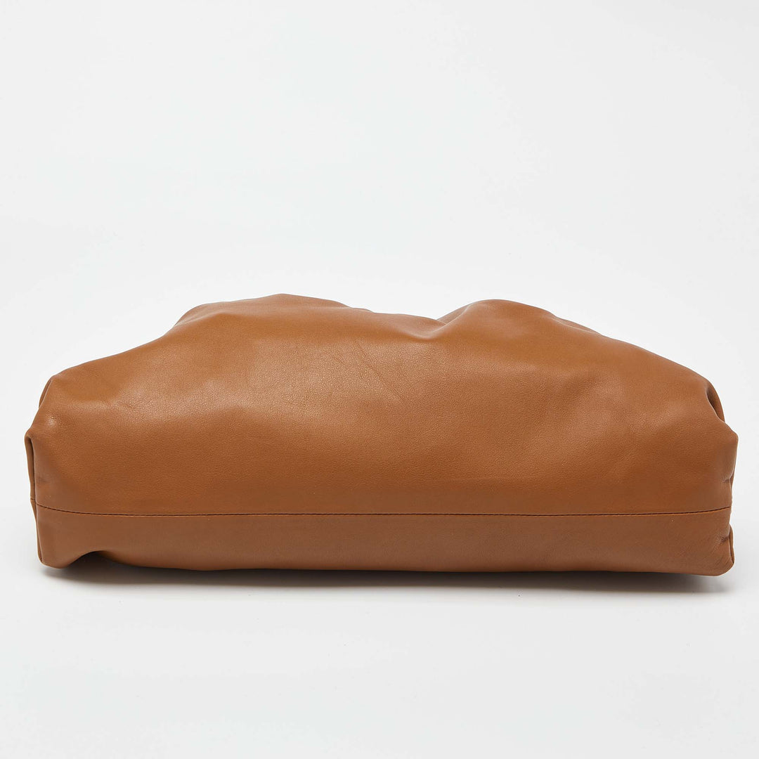 Bottega veneta Brown Leather The Pouch Clutch