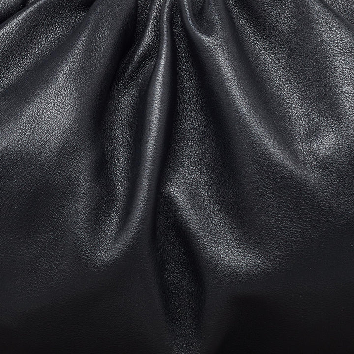 Bottega veneta Black Leather The Pouch Clutch