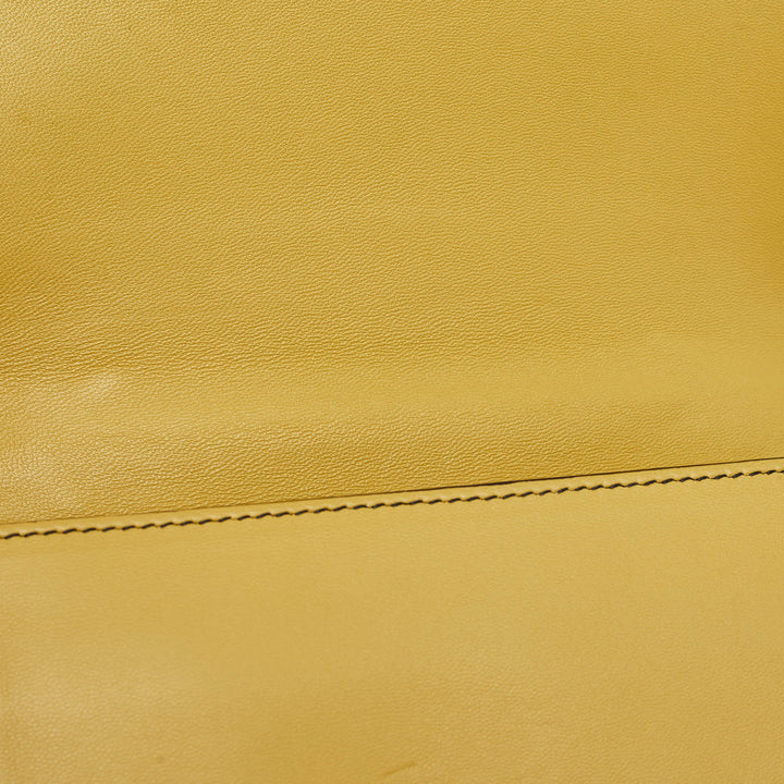Bottega veneta Light Yellow Intrecciato Leather Mini Runway Shoulder Bag