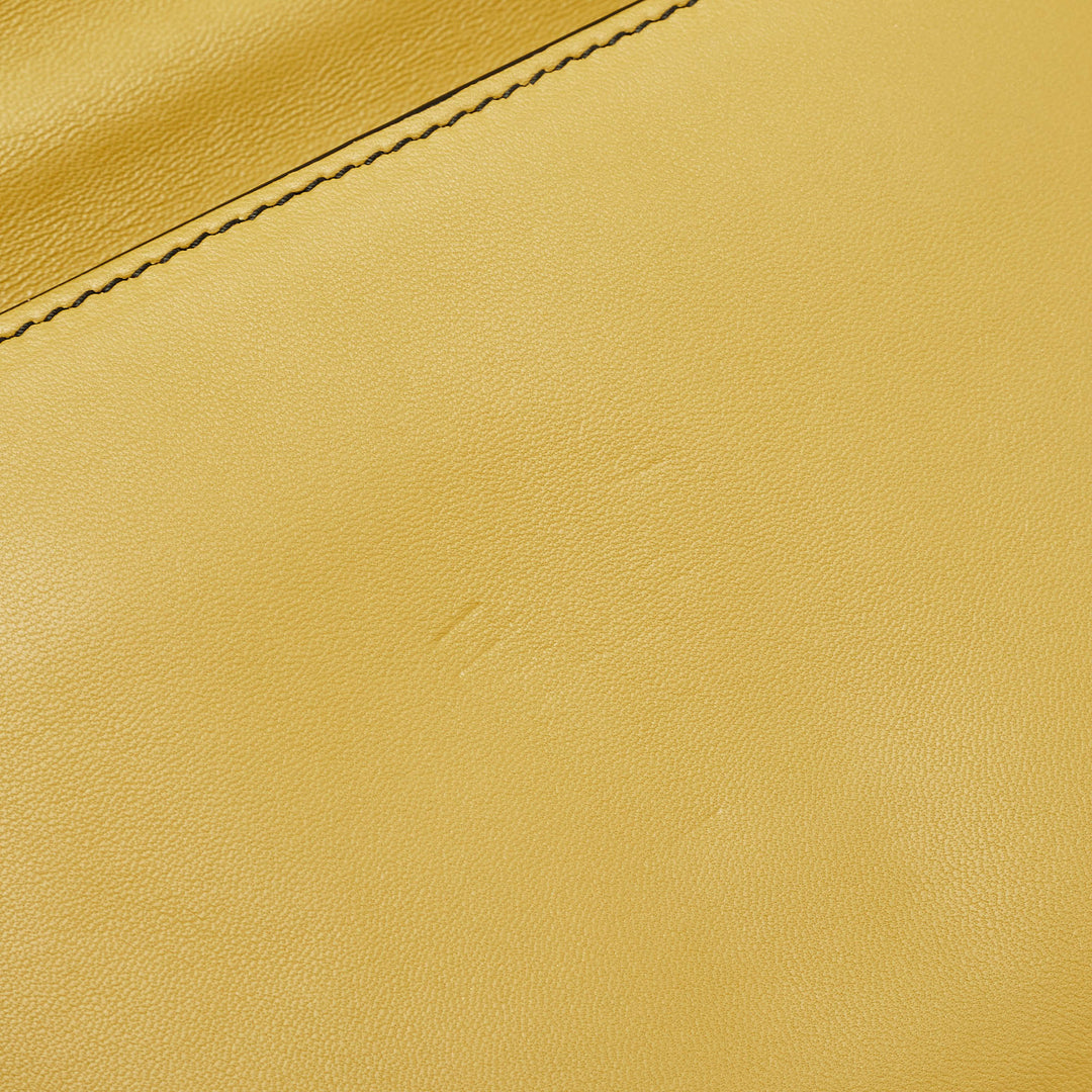 Bottega veneta Light Yellow Intrecciato Leather Mini Runway Shoulder Bag