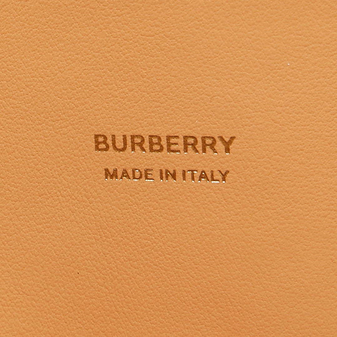 Burberry Black Leather Small Rivet Crossbody Bag