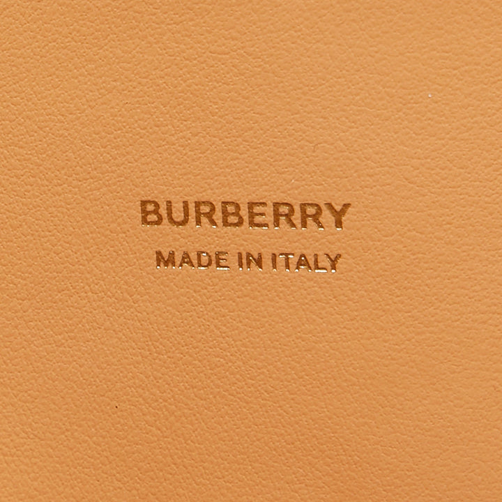 Burberry Black Leather Small Rivet Crossbody Bag