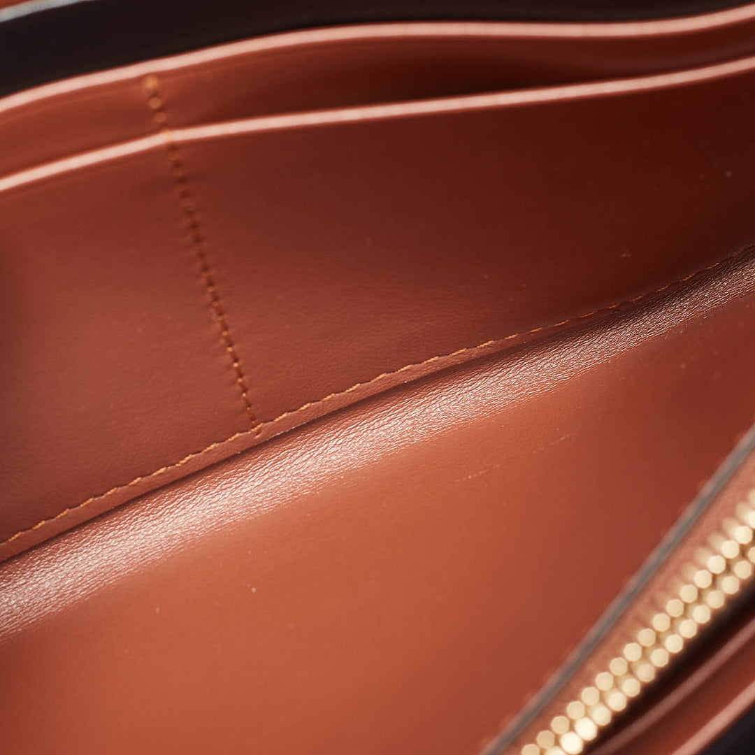 BURBERRY Multicolor TB Print Coated Canvas and Leather Continental Wallet