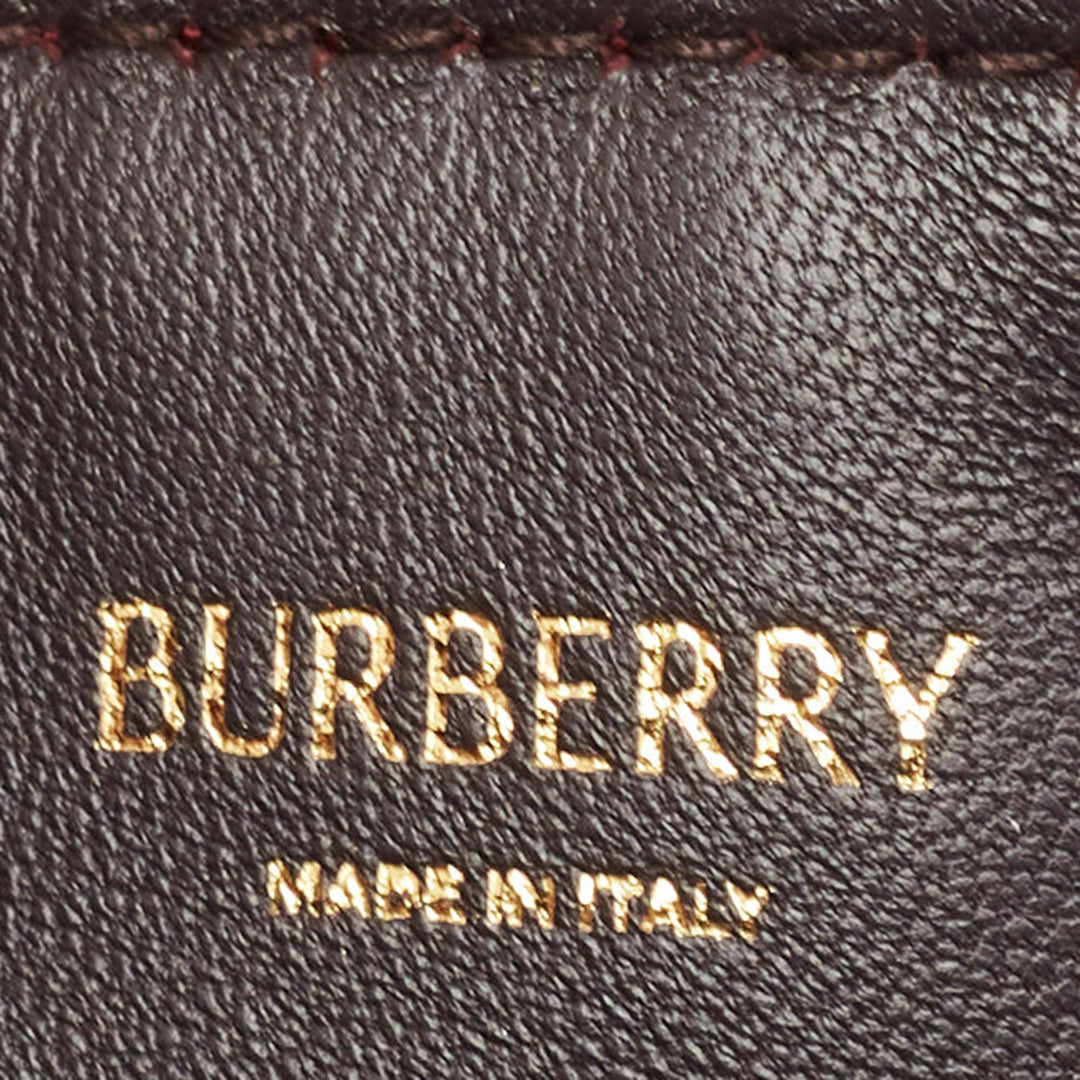 BURBERRY Ripple IP Check Fabric Mini Shield Sling Bag