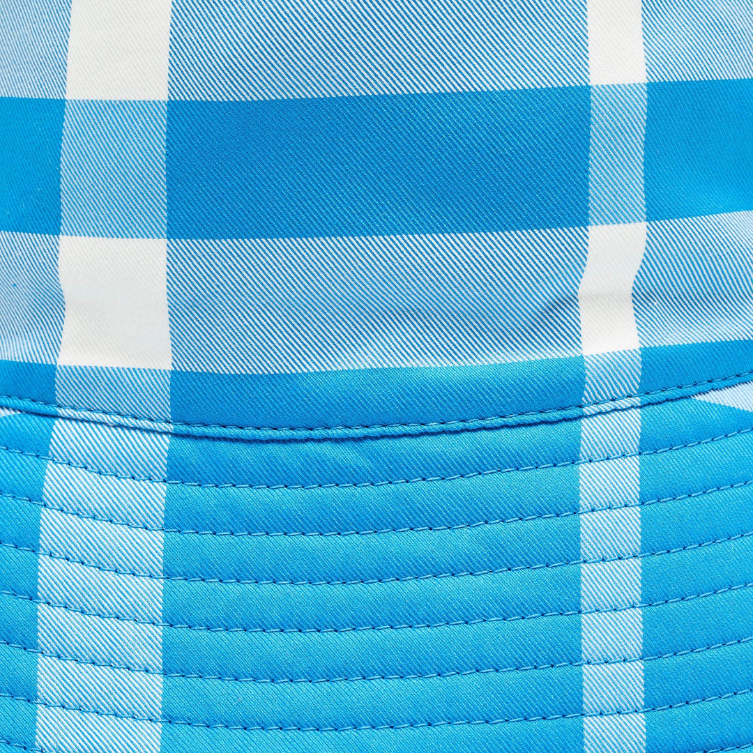 Burberry Cotton Checked Bucket Hat M