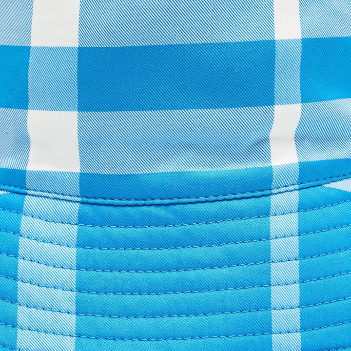 Burberry Cotton Checked Bucket Hat M