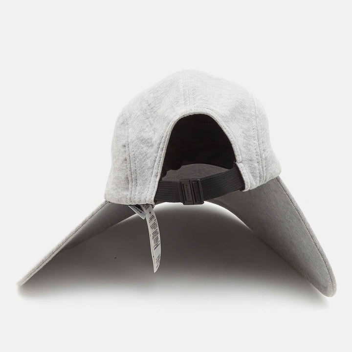 BURBERRY Grey Logo Applique Bonnet Cap L