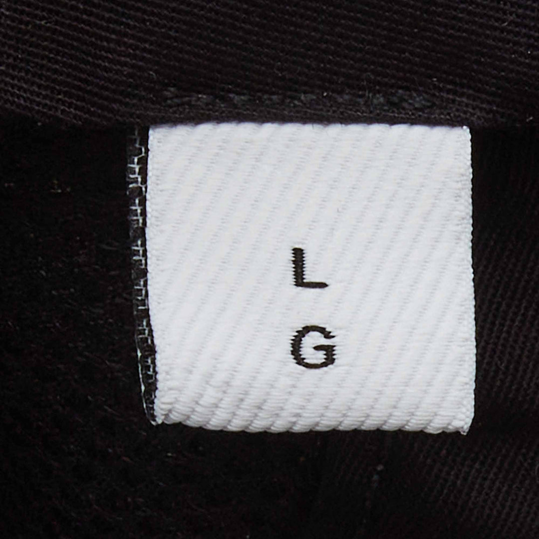 BURBERRY Grey Logo Applique Bonnet Cap L