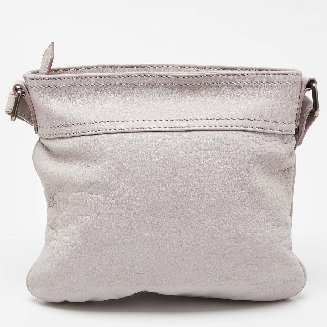 Top Quality Burberry Lavender Leather Crossbody Bag w/Wallet