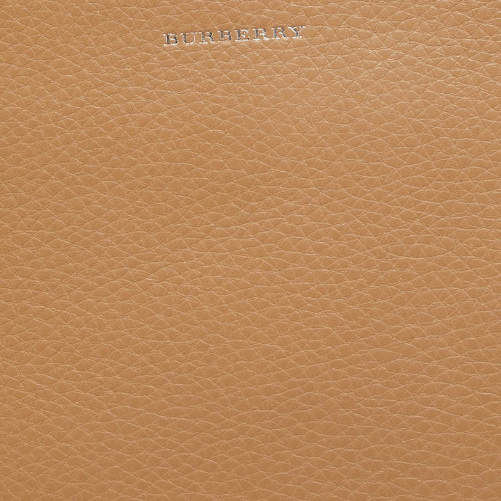 Burberry Brown/White Leather Bicolor Clutch