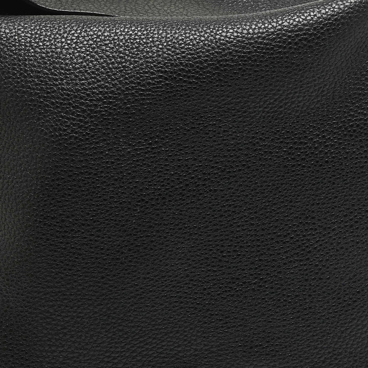 BURBERRY Black Leather Cale Hobo