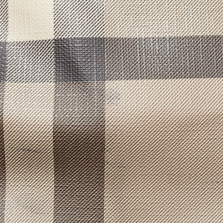 Burberry Smoked Check Coated Canvas and Leather Small Canterbury Tote