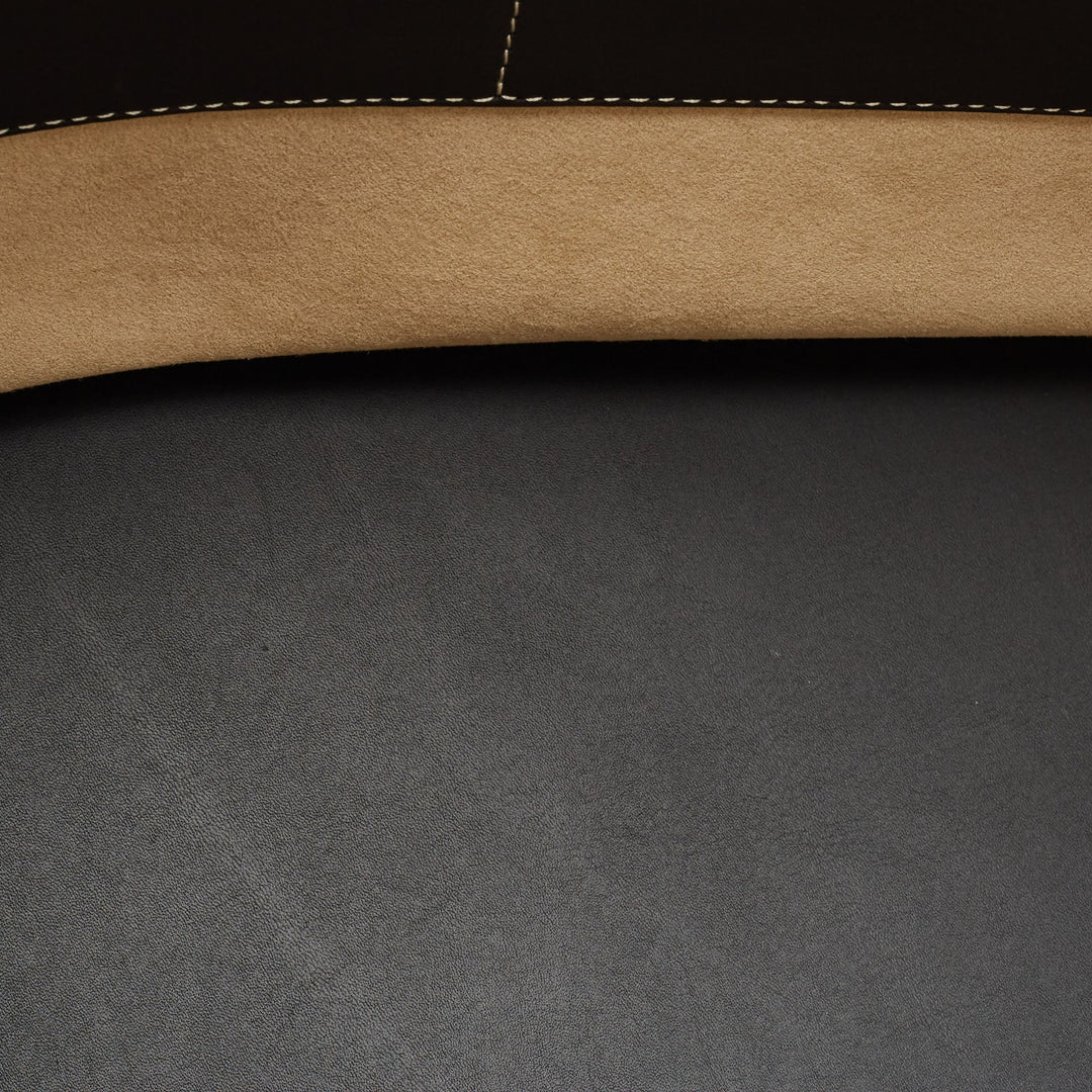 Burberry Black Leather Medium Soft Pocket Tote