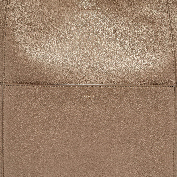 Celine Beige Leather Sangle Bucket Bag