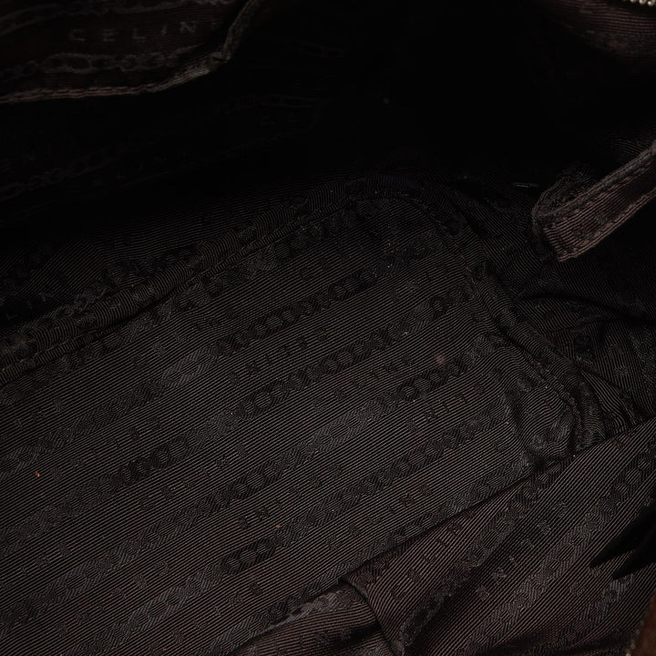 Celine Dark Brown Leather Bittersweet Hobo