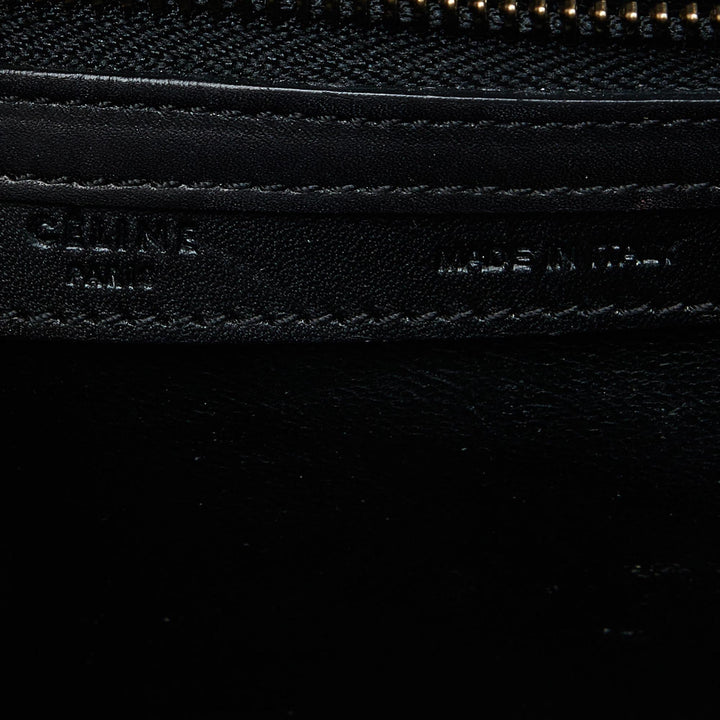 Celine Tri Color Leather Micro Luggage Tote