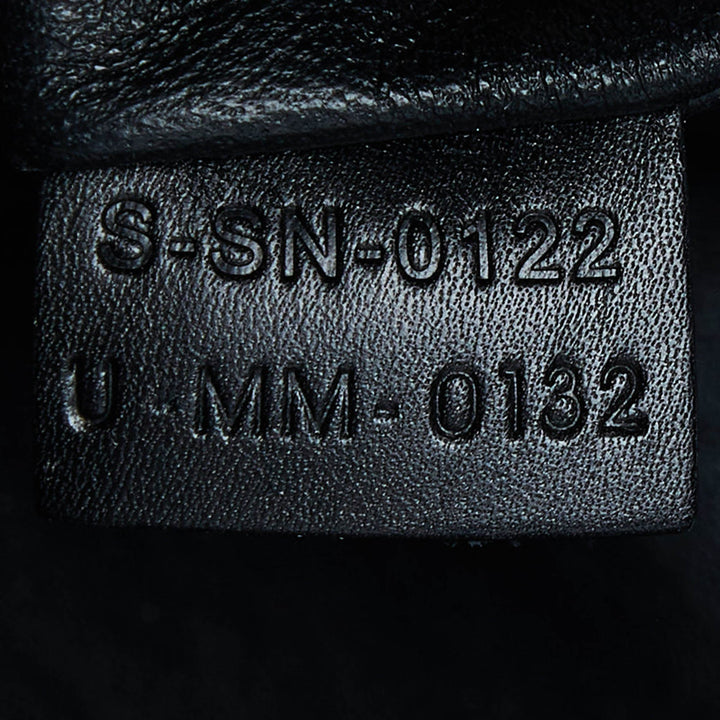 Celine Tricolor Leather and Suede Mini Luggage Tote