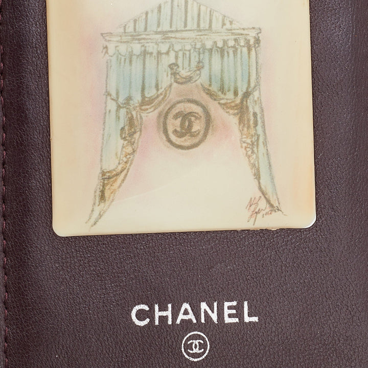 Chanel Black Quilted Leather CC iPhone4/5 Case