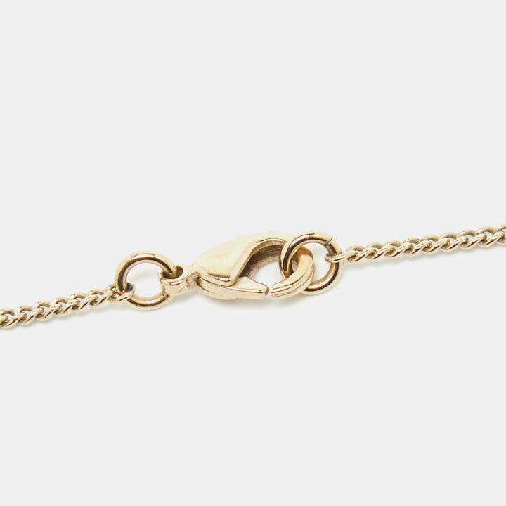 Top Quality Chanel CC Crystals Gold Tone Necklace