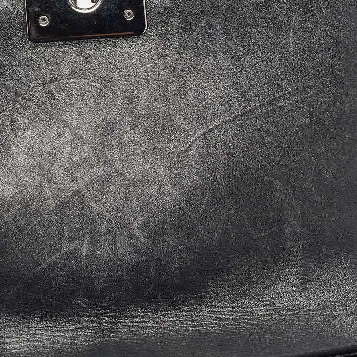 Chanel Black Quilted Velvet Medium Boy New Bag