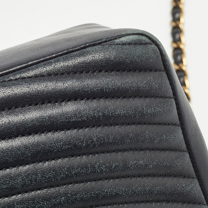 Chanel Black Quilted Leather Medium Pagoda New Bag