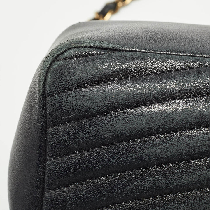 Chanel Black Quilted Leather Medium Pagoda New Bag