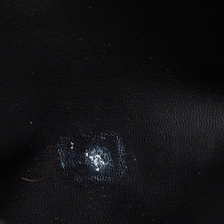 Chanel Black Caviar Leather Classic Pocket Shoulder Bag