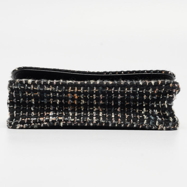 Chanel Black Tweed 19 WOC Bag