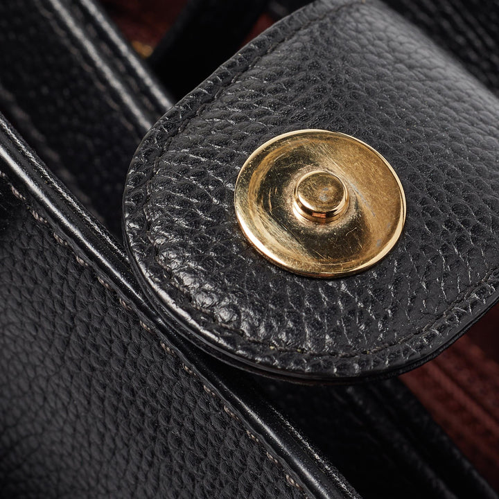 Chanel Black Leather Mini Neo Executive Tote