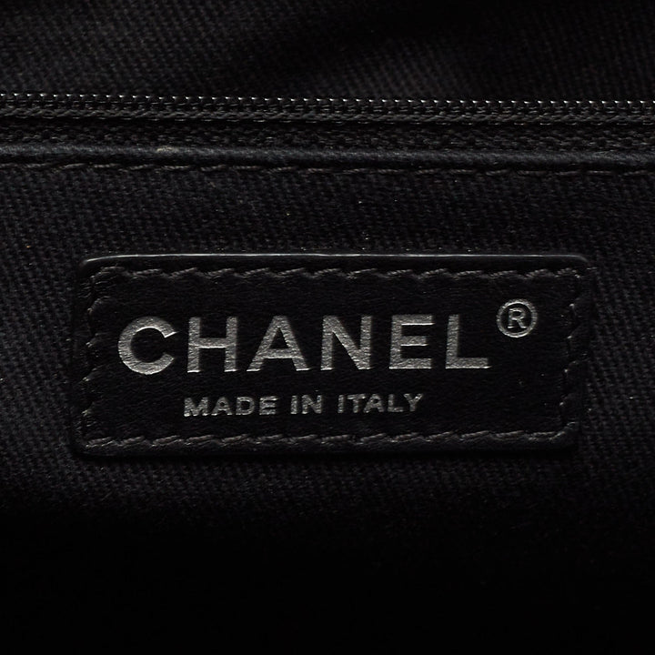 Chanel Black Quilted Leather Easy New Bag