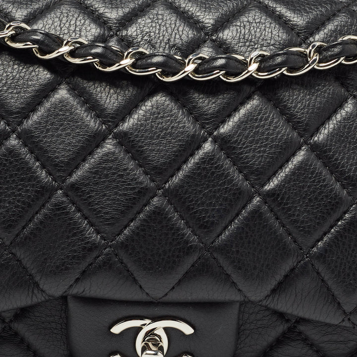 Chanel Black Quilted Leather Easy New Bag