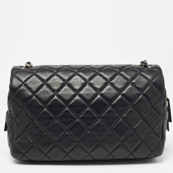 Chanel Black Quilted Leather Easy New Bag