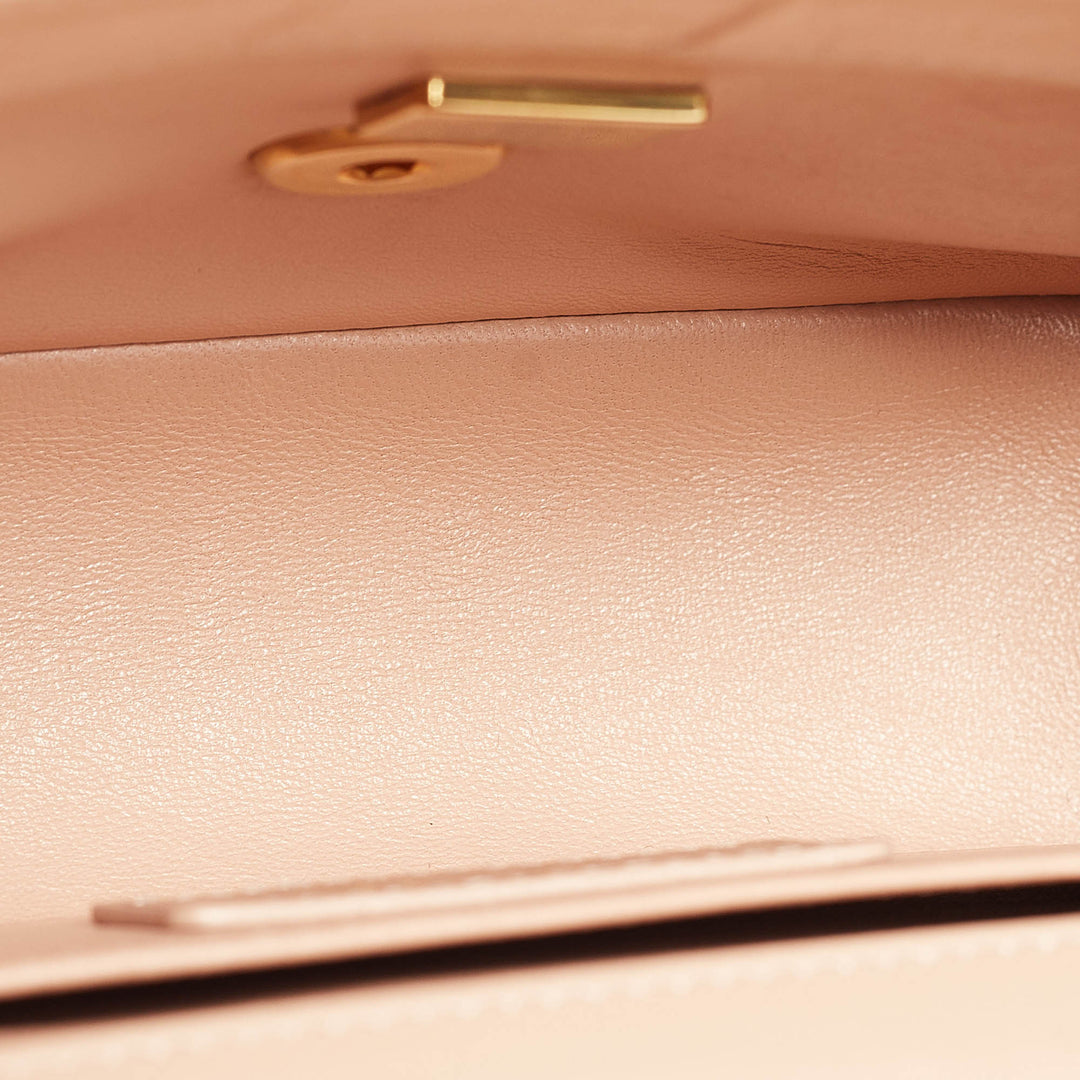 Chanel Beige Quilted Leather Perfect Fit New Bag