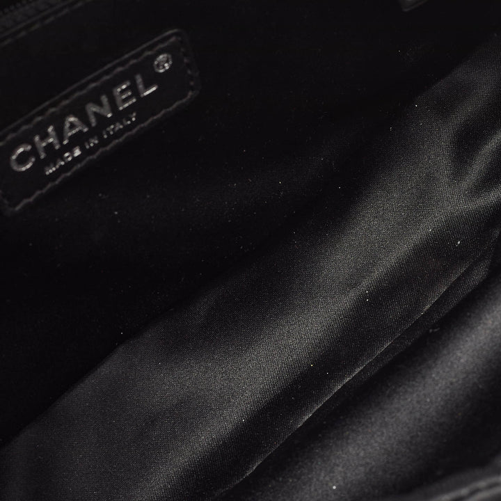 Chanel Black/Silver Sequins New Bag