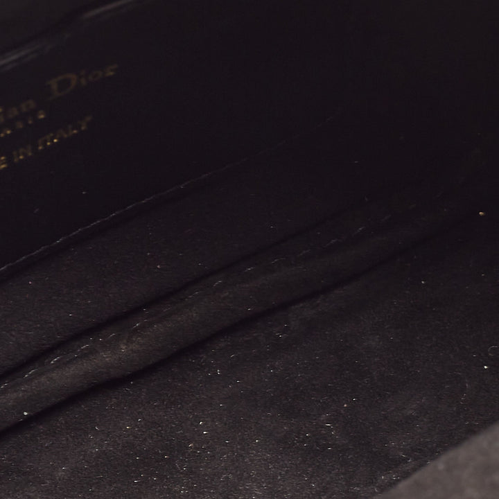 Top quality Dior Black Cannage Leather Small Vibe Hobo