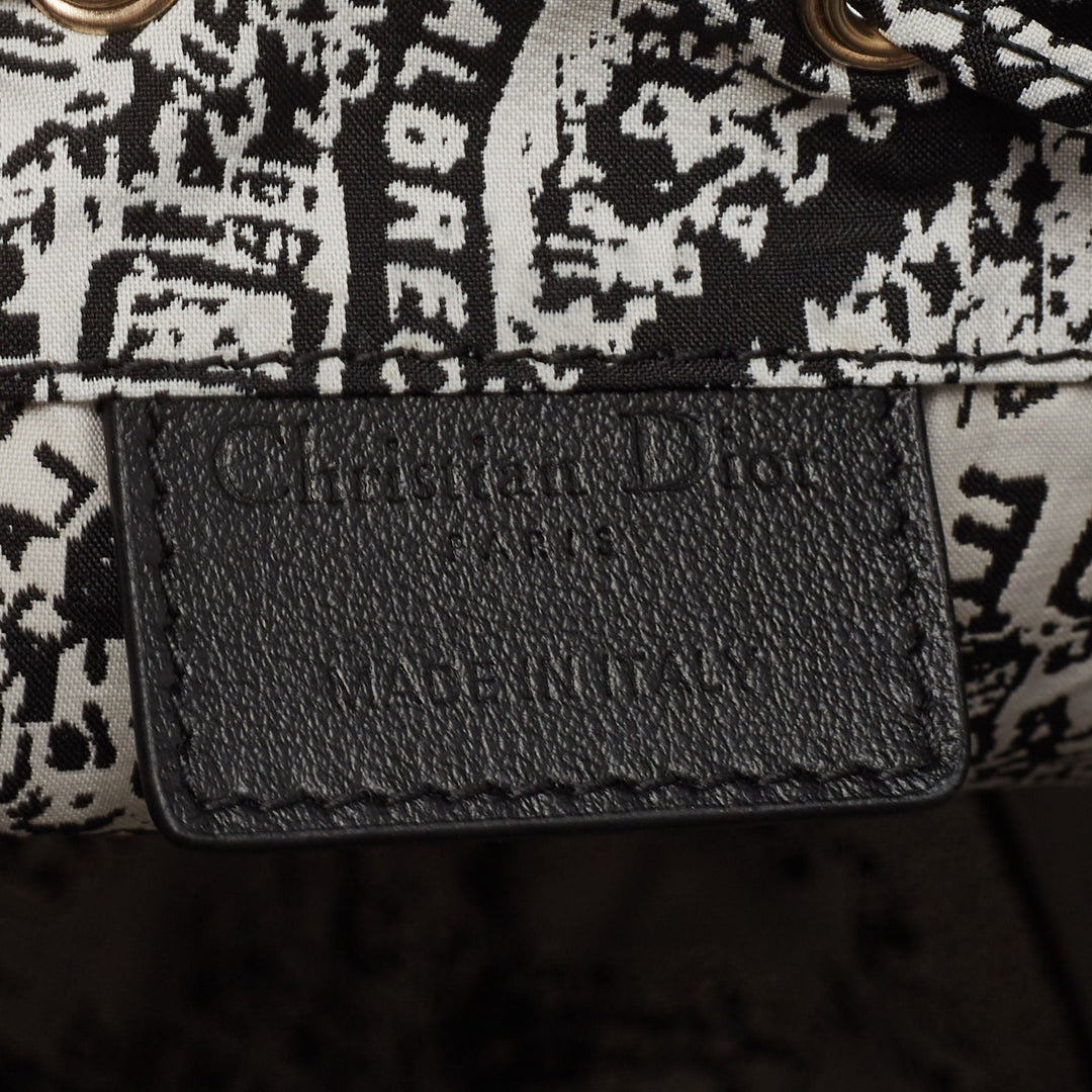 Top quality Dior Black/White Plan De Paris Nylon travel Pouch