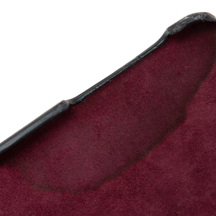 Dior Burgundy Oblique Jacquard Canvas and Leather iPhone X Case