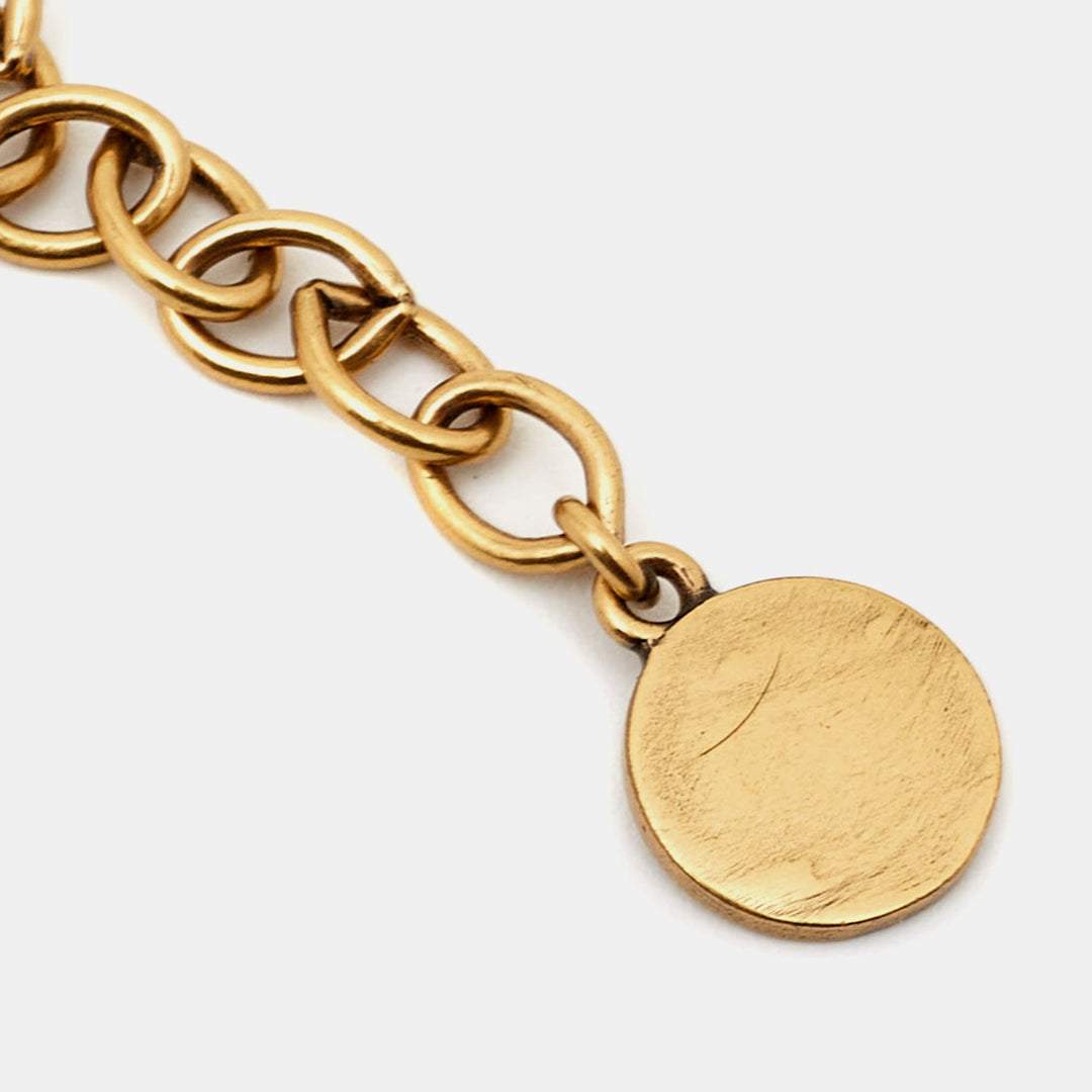 Top quality Dior J'A Crystal Gold Tone Necklace