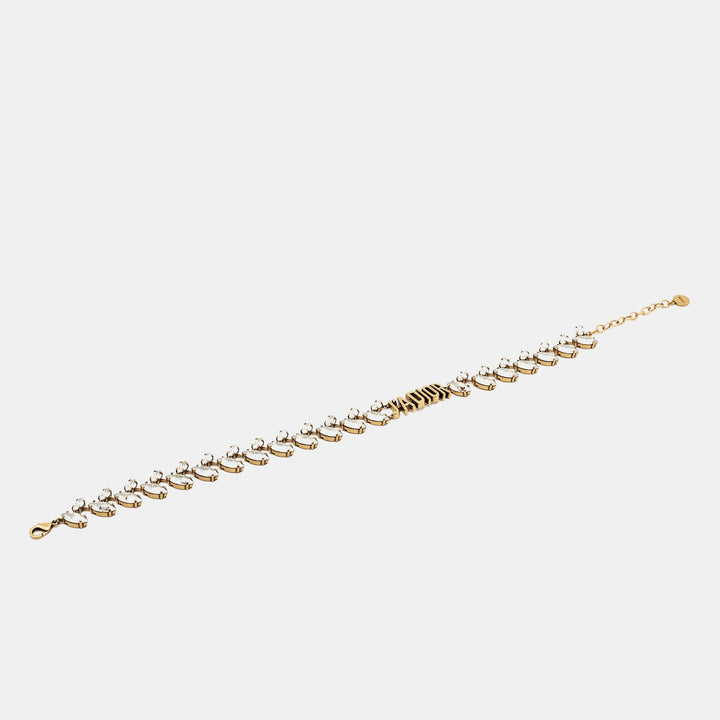 Top quality Dior J'A Crystal Gold Tone Necklace