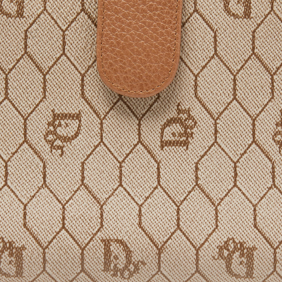 Top quality Dior Beige Coated Canvas and Leather Agenda Cover