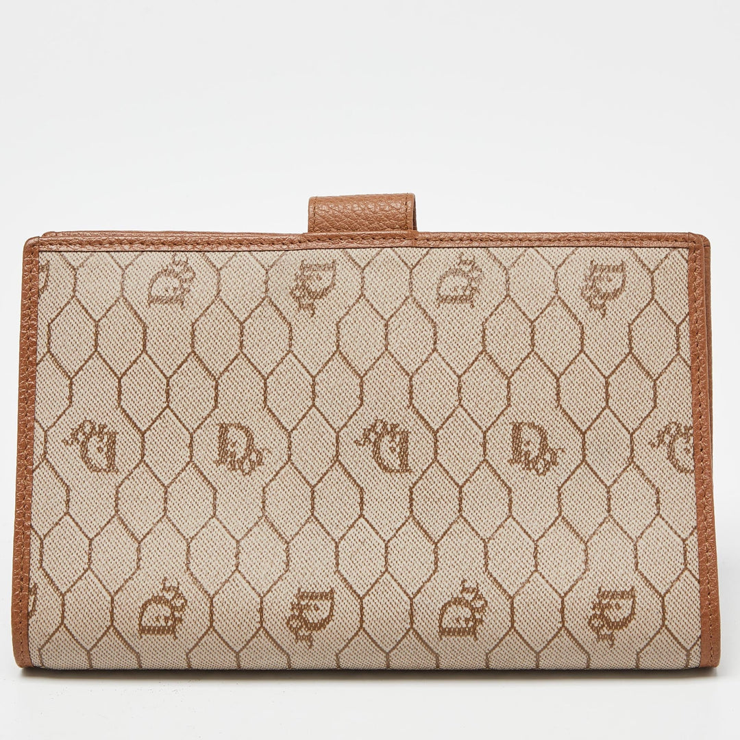 Top quality Dior Beige Coated Canvas and Leather Agenda Cover