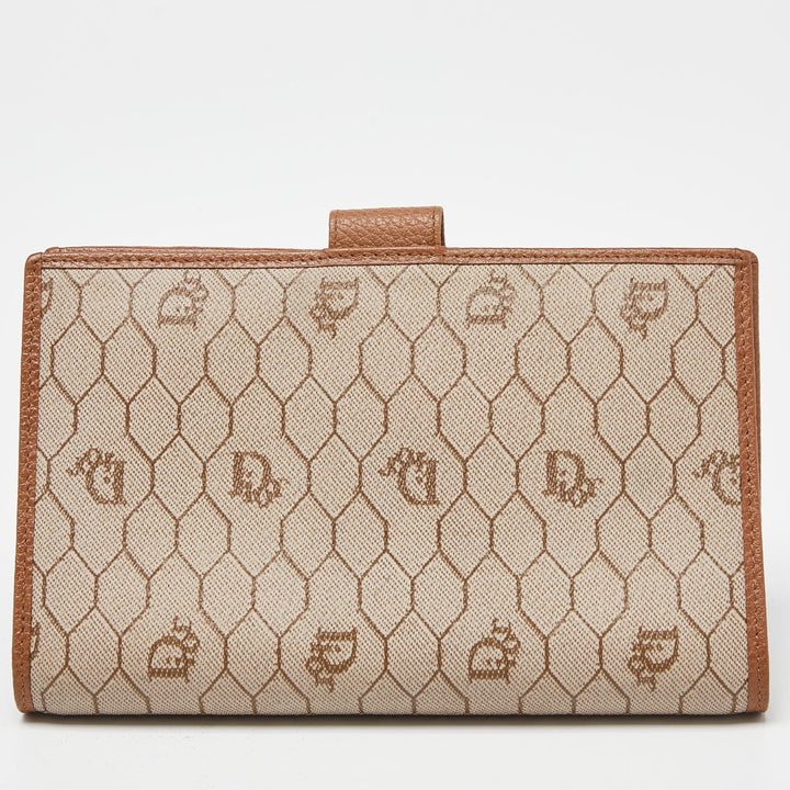 Top quality Dior Beige Coated Canvas and Leather Agenda Cover